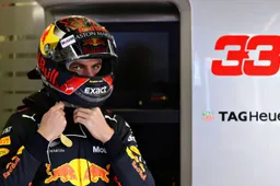 Het slippertje van Max Verstappen op zijn eerste testdag