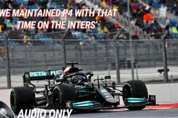 Lewis Hamilton after his spin in Q3: 'we maintained p4'