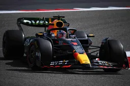 Fuite d'huile pour Verstappen et Red Bull lors de la séance de l'après-midi à Bahreïn.