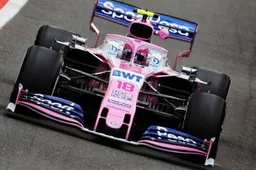 Perez en Stroll rijden dit weekend met SportPesa voor het goede doel