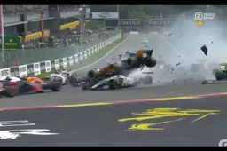 De BIZARRE start van de Belgische Grand Prix 2018