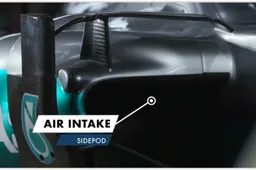 F1 en techniek: de werking van sidepods uitgelegd