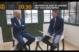 Eerste beelden: Wilfried de Jong interviewt Max Verstappen