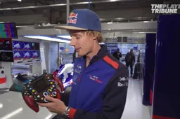Brendon Hartley legt werking van stuurwiel Toro Rosso uit