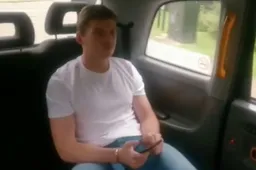 Verstappen gets pranked during taxi ride!