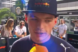 Verstappen wilde nog wel even zijn teamgenoot verslaan!