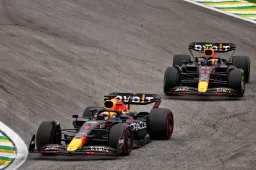 Zo verging het Max Verstappen in 2022 tijdens de Grand Prix in Brazilië
