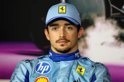 What is Charles Leclerc's dog called?