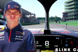 Verstappen rijdt een virtuele ronde op Imola namens Red Bull Racing
