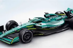 Aston Martin AMR22 looks different from competition