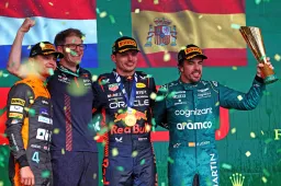 Reacciones en Internet: '¡Norris casi se la vuelve a hacer a Verstappen!'