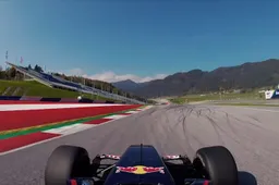 Rallycrosser Andreas Bakkerud test Red Bull-bolide op Red Bull Ring