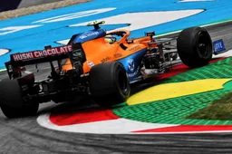 Norris asked about damage after spin: "My talent"
