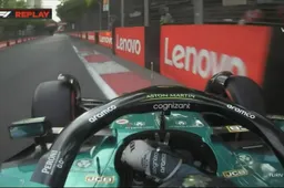 Stroll causes red flag in Baku after two crashes on the same lap