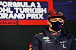 Verstappen weet niet of winst morgen mogelijk is: 'Ik start nu aan de binnenkant'