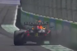 Verstappen in de muur terwijl hij poleposition kon ruiken!