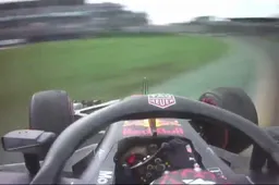 Verstappen toont zijn magnifieke wagenbeheersing tijdens spin Melbourne