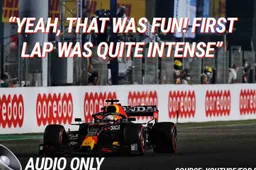 Verstappen speaks of intense overtaking in Qatar after the race