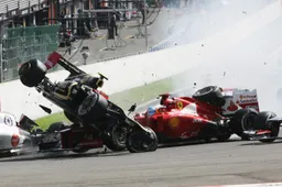 De heftigste crashes tijdens de Grand Prix van België op Spa-Francorchamps