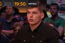 Max Verstappen vanavond aan tafel bij eerste aflevering Peptalk