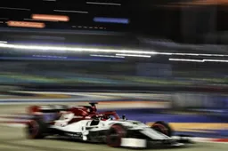 Kimi Raikkonen says "it was too late to react" to Daniil Kvyat's late lunge