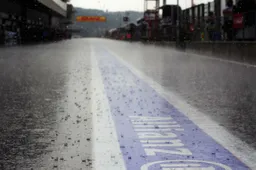 Komend weekend veel regen verwacht voor de Grand Prix van België