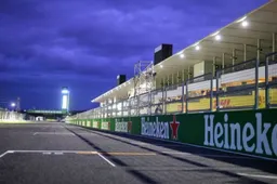 Zo bereidt de Formule 1 zich voor op een tyfoon