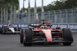 Leclerc critica su Ferrari tras GP de Miami: "Luchando como un loco"