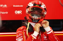 Leclerc snapt er niks van in Japan: 'Hele vreemde dag'