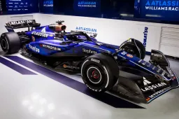 Eerste beelden: zo ziet de gloednieuwe Williams FW47 eruit