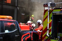 Moment d'effroi dans le paddock - Un incendie chez McLaren