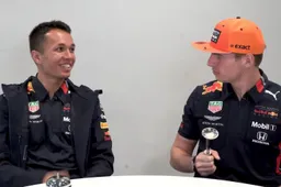 Valse starts genoeg voor Max Verstappen tijdens Grill the Grid met Red Bull!