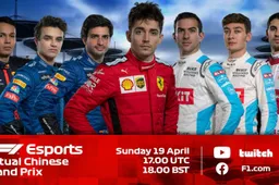 How to follow the Virtual Chinese Grand Prix from 18:00 GMT