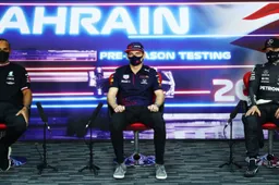 Button: 'He's definitely there with Hamilton'