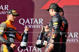Norris hugely surprised by Driver of the Day Perez: "What the hell!"