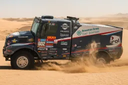 Nederlanders dichtbij zege tijdens vierde etappe van de Dakar Rally