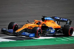 Sainz ziet P4 aan zich voorbijgaan na lekke band: "Daar ga ik niet over liegen"