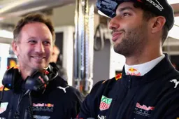 Horner: "Vettel had Ricciardo nooit kunnen inhalen"