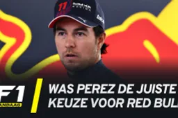 Valt Perez in hetzelfde rijtje als Gasly en Albon bij Red Bull?