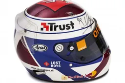 Arrows-helm van Jos Verstappen wordt geveild