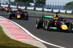 Hauger wint F2-sprintrace in Hongarije voor Iwasa en Bearman