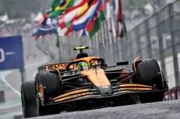 Norris on pole, Verstappen P17 in five red flag qualifying at Interlagos