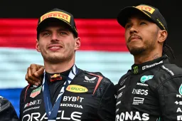 Hamilton claims he's one of only a few drivers who can challenge Verstappen