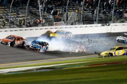 Shocking Last lap NASCAR incident sends Dillon to play-offs