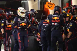 Red Bull sleutelt te lang aan RB18 en overtreedt avondklok