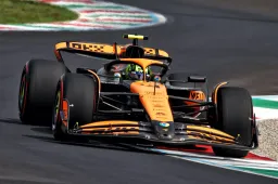 Norris verbaasd na pole position op Monza: "Wat een shit ronde!"