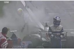 Verzameling van harde F1-crashes op Spa Francorchamps!