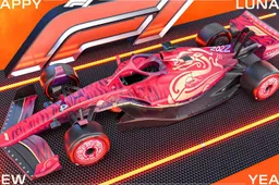 Formule 1 deelt ontwerp speciale livery voor Chinees Nieuwjaar