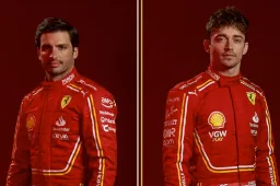 Ferrari enthüllt neuen Rennanzug vor der Enthüllung der Lackierung