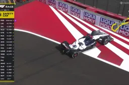 De Vries parks his AlphaTauri and causes safety car in Baku